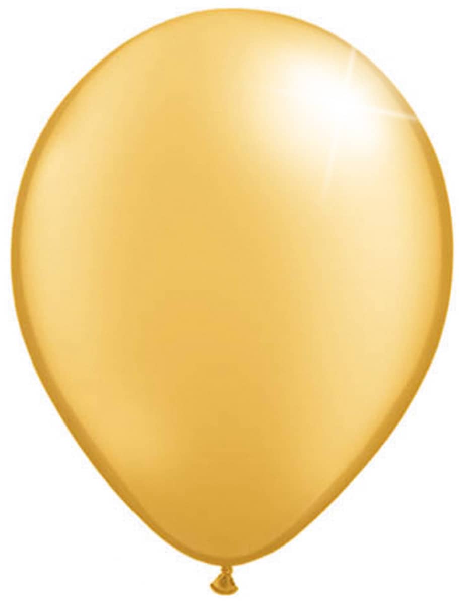 100 Luftballons Gold Metallic - Ø 30cm