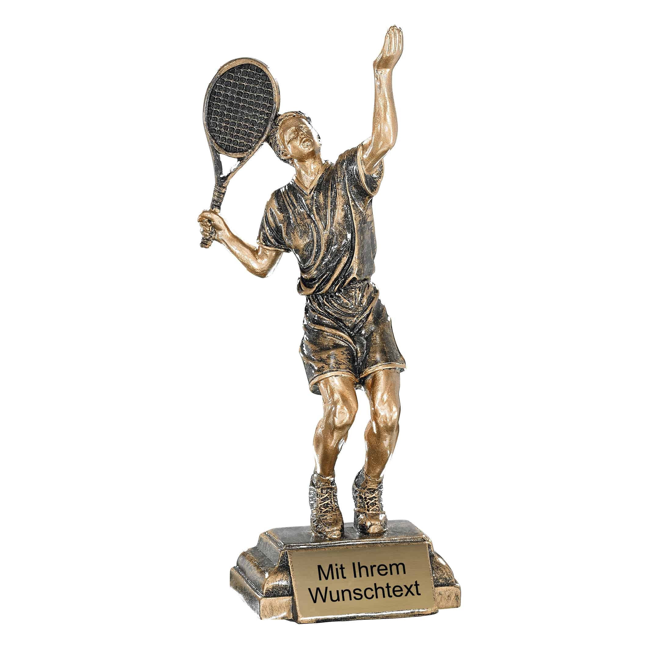 Trophäe Tennisspieler FS52531 bronze