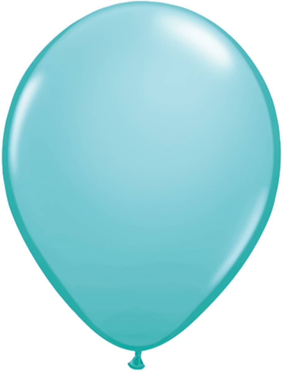 100 Luftballons Türkis - Ø 30cm
